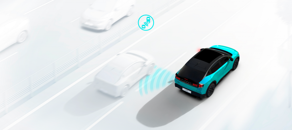 Nissan Leaf Abstandswarner